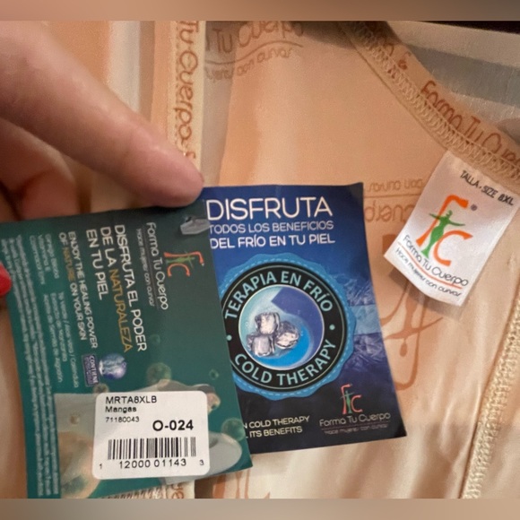 Forma Tu Overpo Cold Therapy Post Surgery Zip Bodysuit W/Knee Girdle 8XL/Tall - Picture 4 of 9